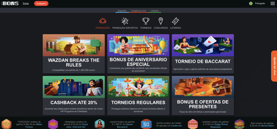 O Live Casino foi criado para revolucionar a maneira como os jogadores experimentam os jogos de cassino online, proporcionando uma imersão mais realista e uma experiência de cassino clássica que faz você se sentir como se estivesse sentado à mesa de jogo de um grande cassino de Las Vegas.